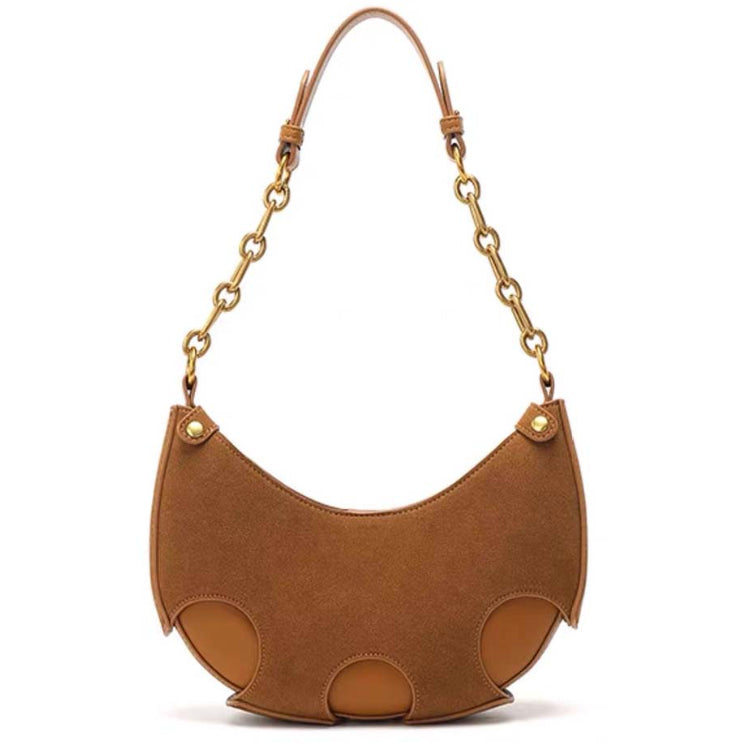 Moon Crescent Shoulder Bag with Protective Cover