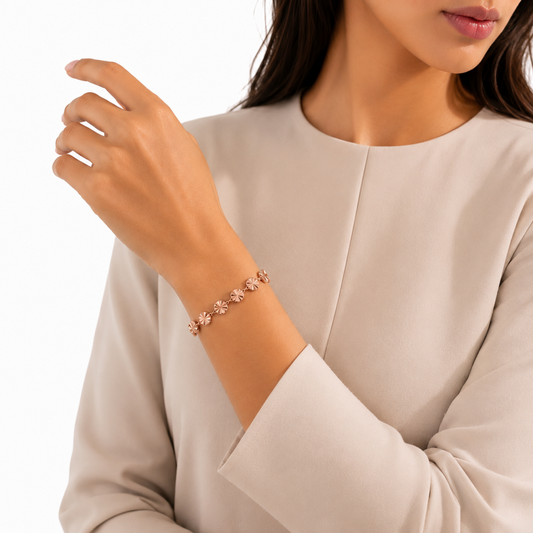 Bloom Bracelet (Rose Gold)