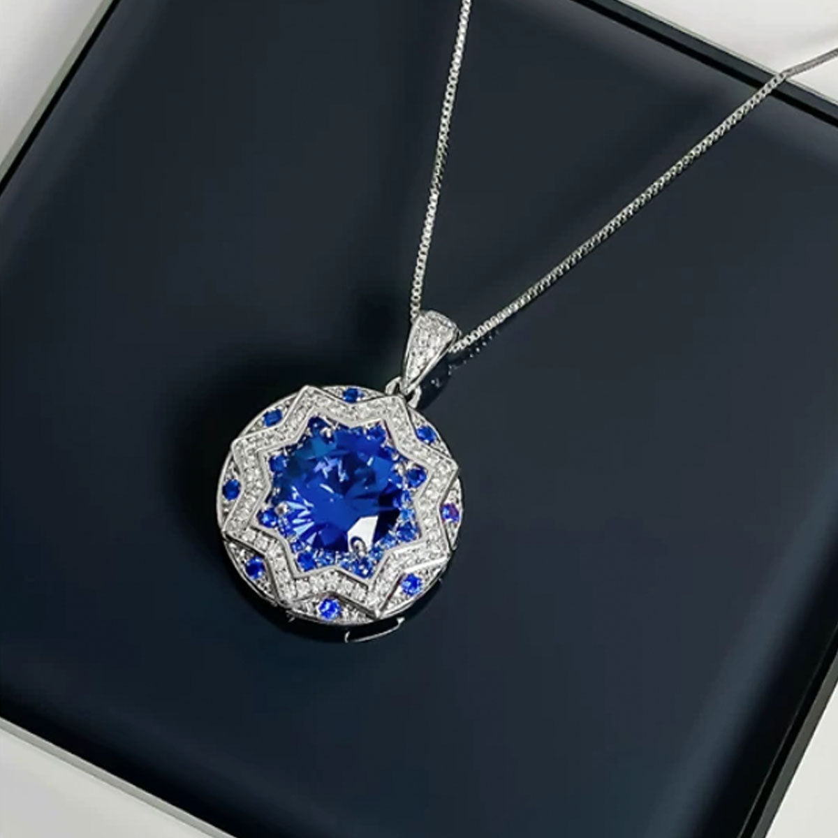 Ocean Princess Sapphire Necklace