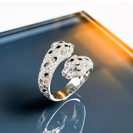 Luxury Leopard Open Ring