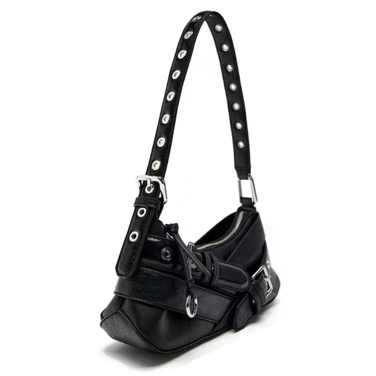Vintage Buckle Shoulder Bag