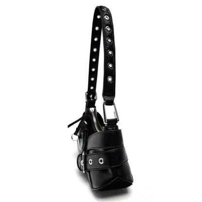 Vintage Buckle Shoulder Bag