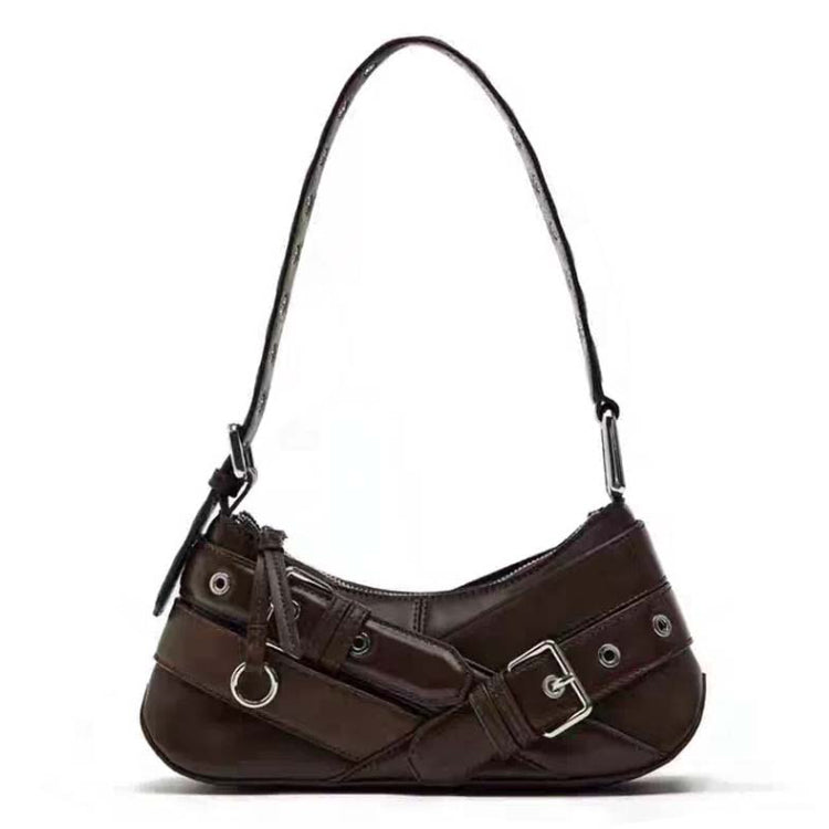Vintage Buckle Shoulder Bag