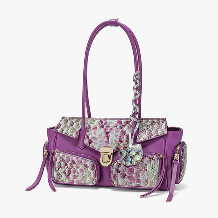 Serpentine Luxe Tote Bag