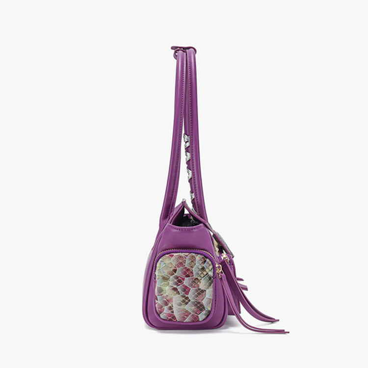 Serpentine Luxe Tote Bag
