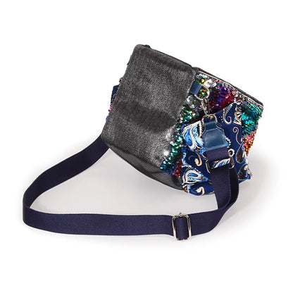 Boho Color Block Women’s Shoulder