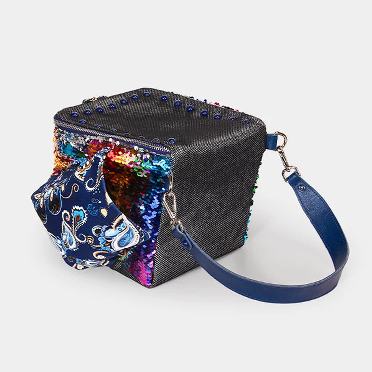 Boho Color Block Women’s Shoulder