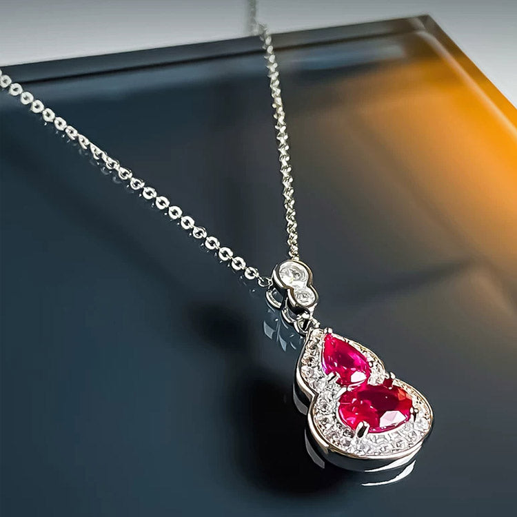 Heart Crystal Pendant Necklace