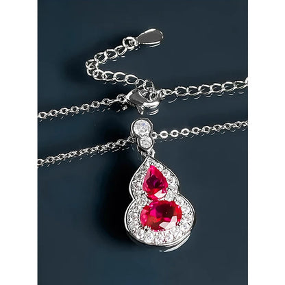 Heart Crystal Pendant Necklace