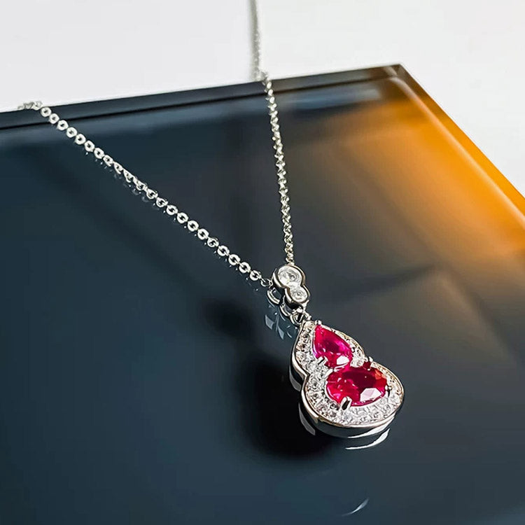 Heart Crystal Pendant Necklace