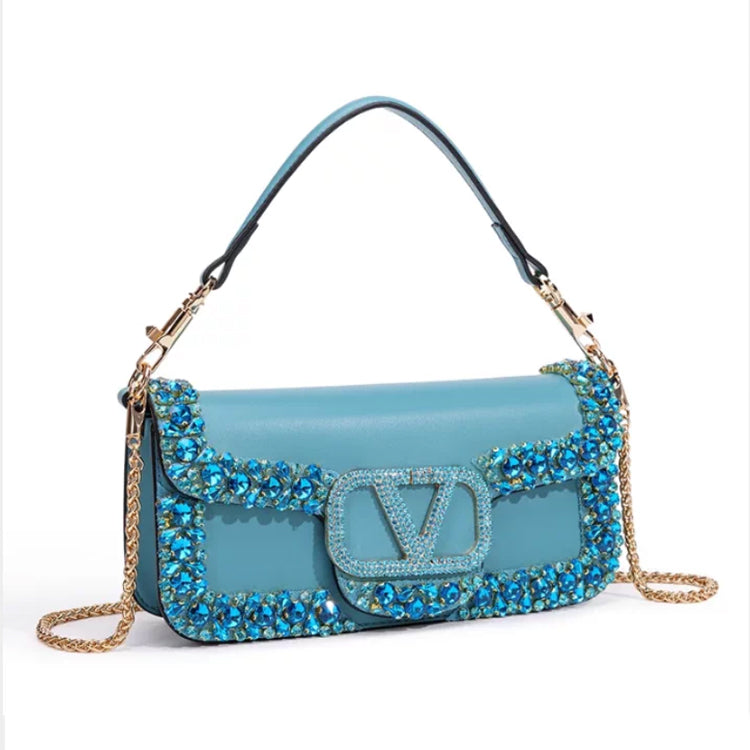 Luxe Crystal Shoulder Bag