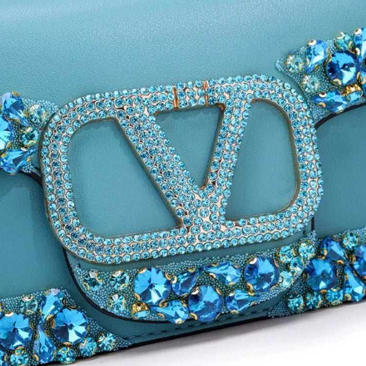 Luxe Crystal Shoulder Bag