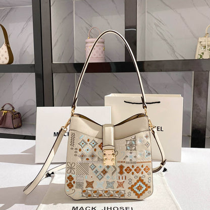 Embroidered Boho Shoulder Bag