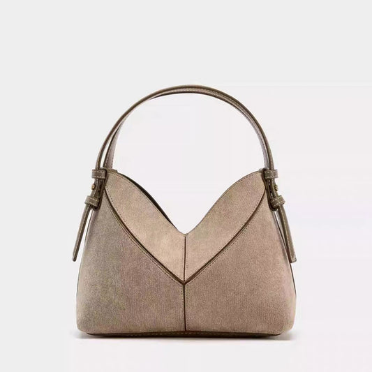 Vintage Buckle Shoulder Bag