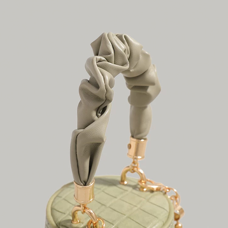 Croc-Embossed Bucket Bag