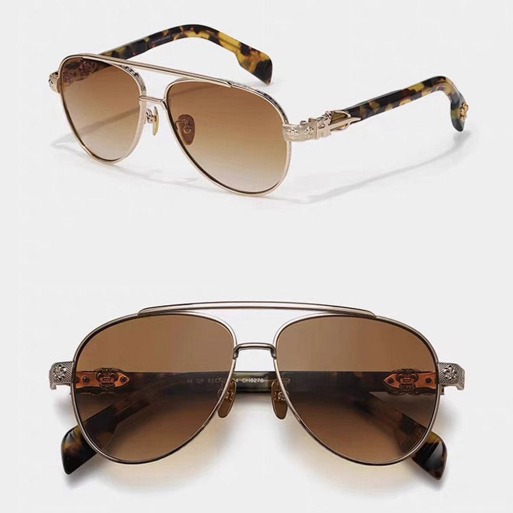 Luxury Aviator Polarized Sunglasses