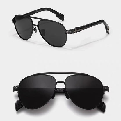 Luxury Aviator Polarized Sunglasses