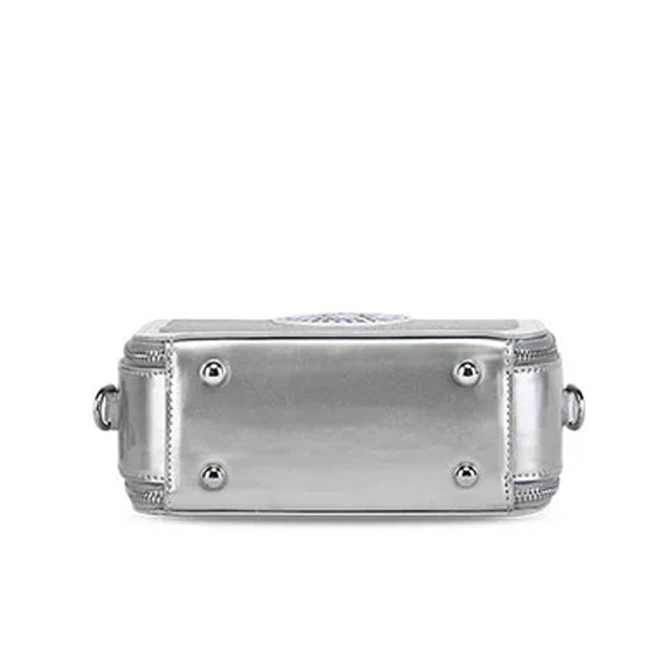 Women's Glitter Crossbody Bag – Silver