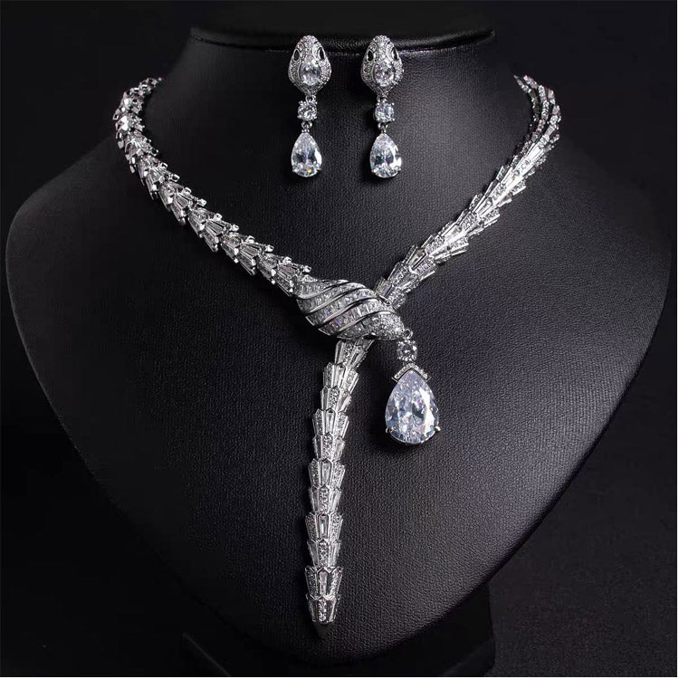 Luxury Snake-Inspired Jewelry Set