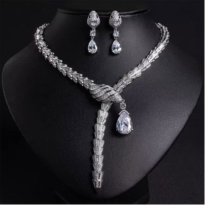 Luxury Snake-Inspired Jewelry Set