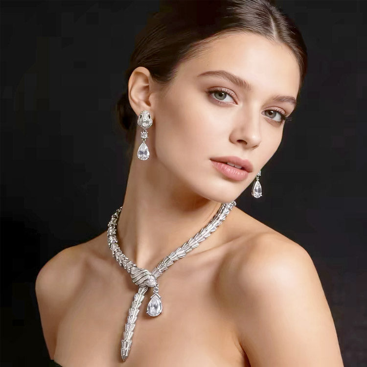 Luxury Snake-Inspired Jewelry Set