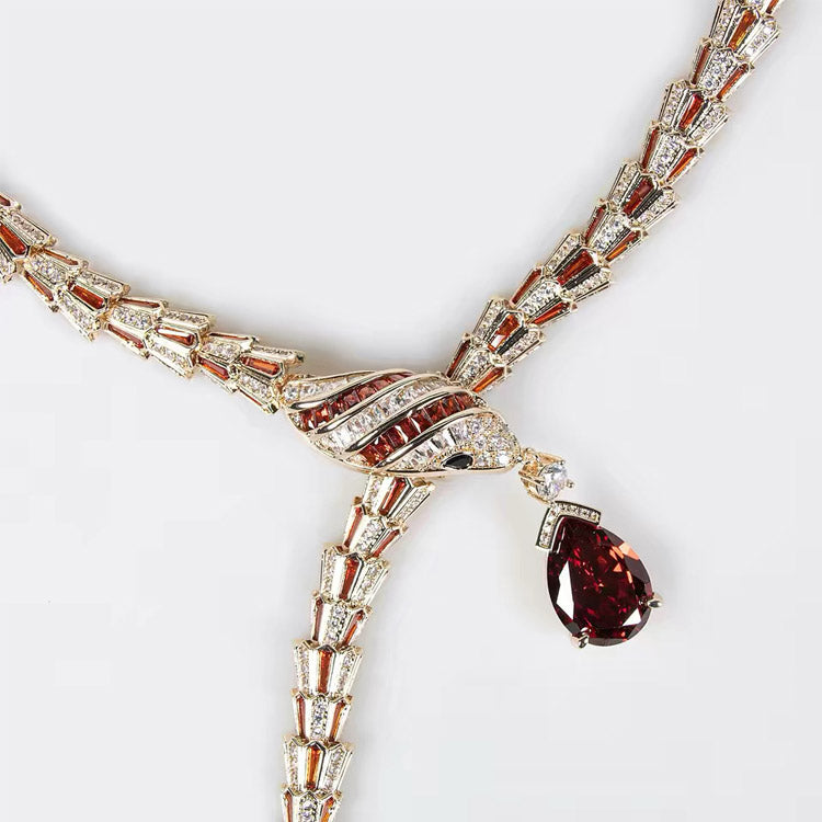 Luxury Snake-Inspired Jewelry Set