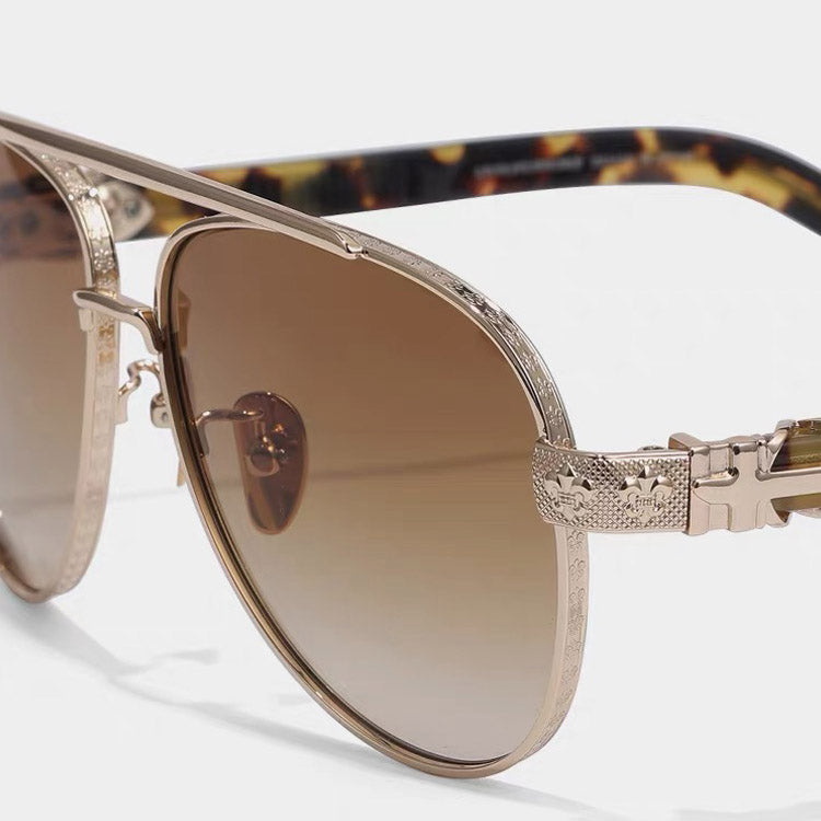 Luxury Aviator Polarized Sunglasses