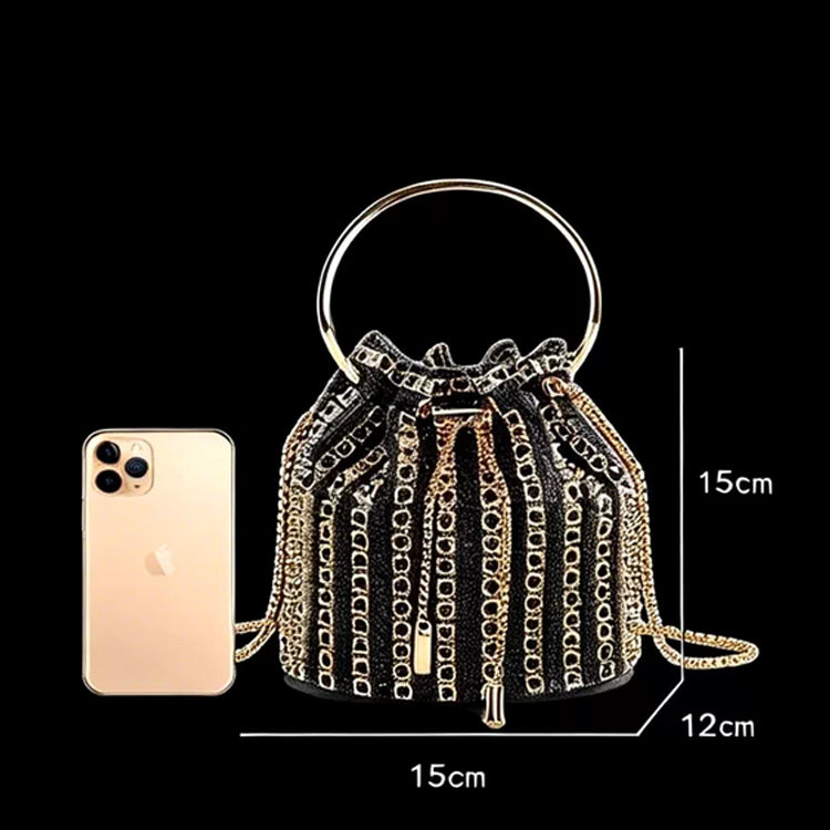 LUMINA Crystal Bucket Bag