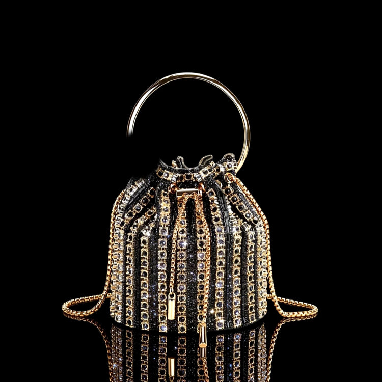 LUMINA Crystal Bucket Bag