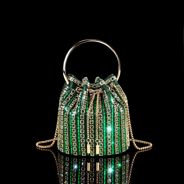 LUMINA Crystal Bucket Bag