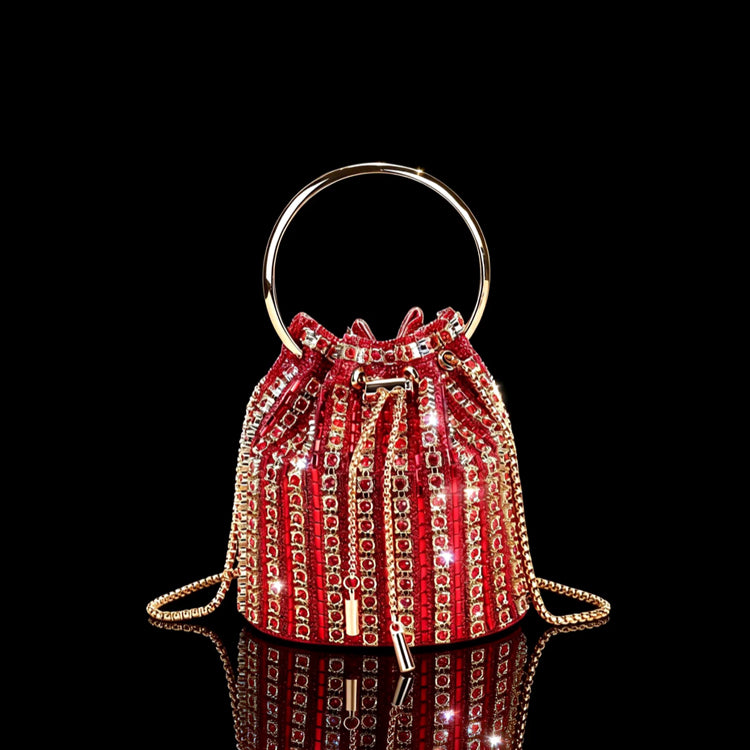 LUMINA Crystal Bucket Bag