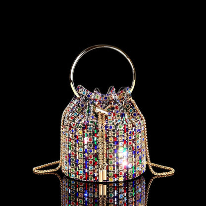 LUMINA Crystal Bucket Bag