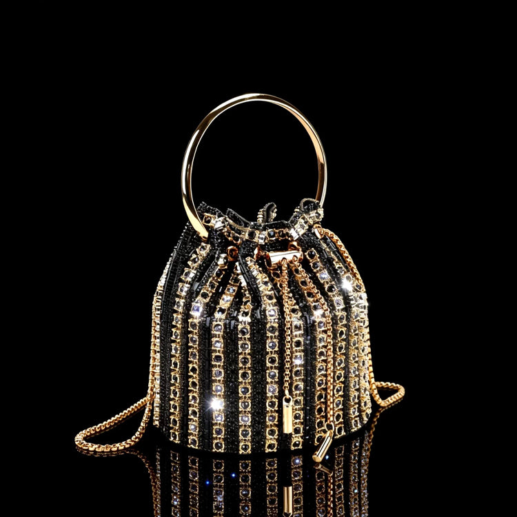 LUMINA Crystal Bucket Bag