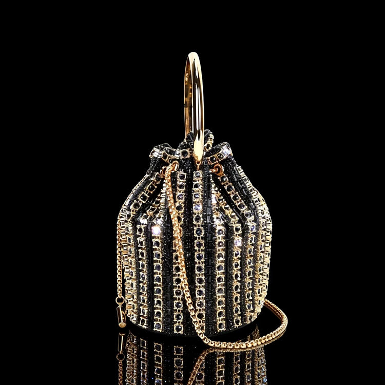 LUMINA Crystal Bucket Bag
