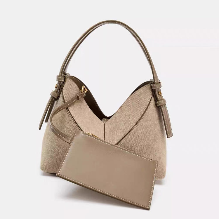Vintage Buckle Shoulder Bag