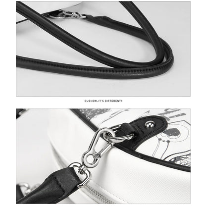 Title: Retro Graphic Women’s Shoulder Bag