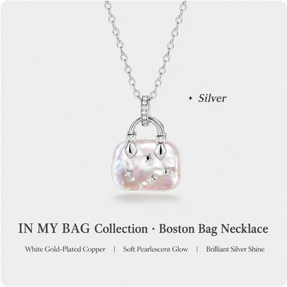 Luxury Baroque Pearl Lock Pendant Necklace