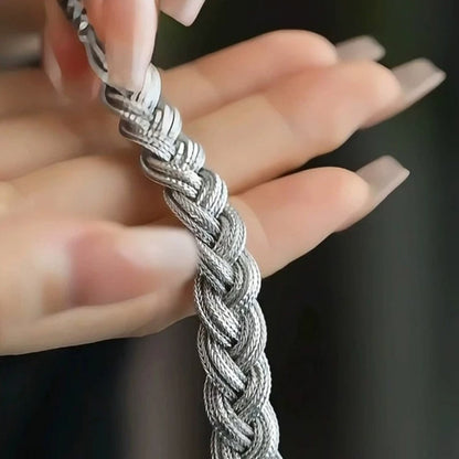 Vintage Braided Tassel Bracelet