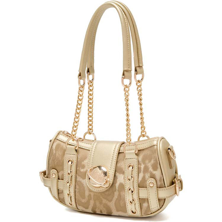 Vintage Gold Chain Shoulder Bag