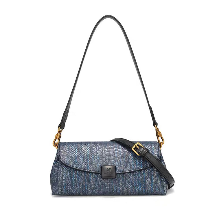 Textured Flap Shoulder & Crossbody Bag