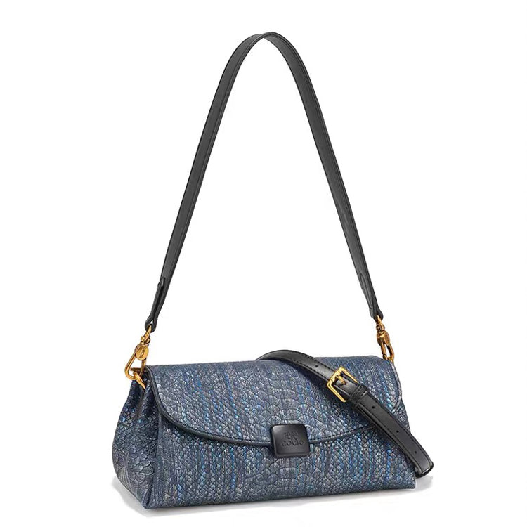 Textured Flap Shoulder & Crossbody Bag