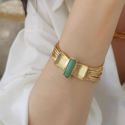 Luxury Multi-Strand Necklace & Bracelet Set