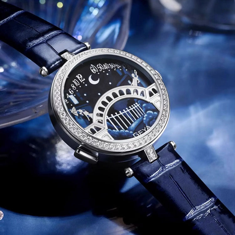 GEYA Women’s Artistic Watch – Venice Bridge Design