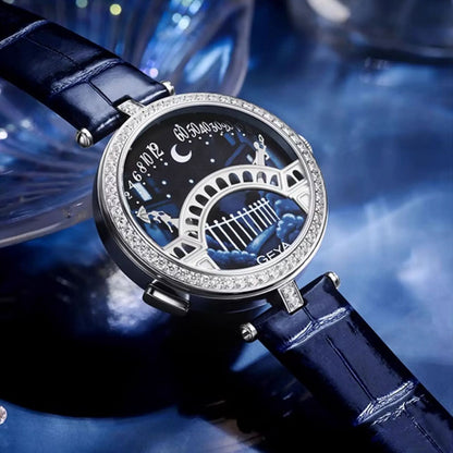 GEYA Women’s Artistic Watch – Venice Bridge Design