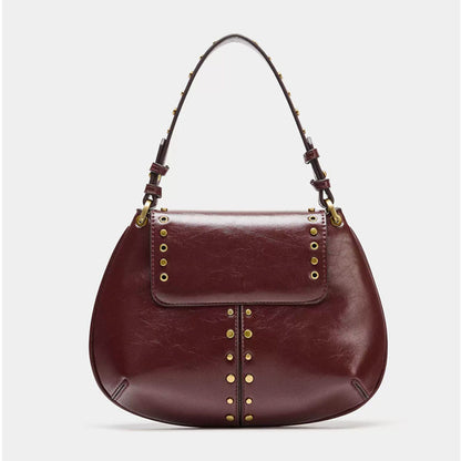 Vintage Studded Shoulder Bag