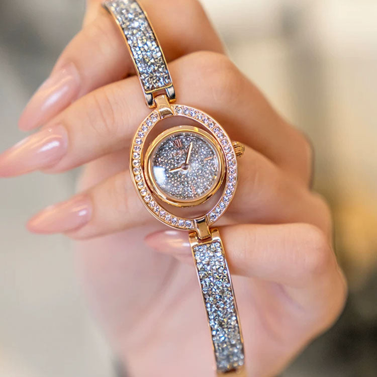Davena Women's Crystal Bracelet Watch
