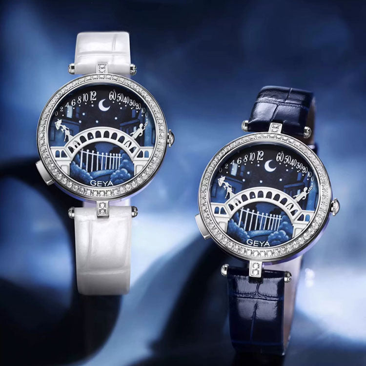 GEYA Women’s Artistic Watch – Venice Bridge Design
