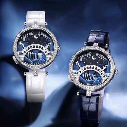 GEYA Women’s Artistic Watch – Venice Bridge Design