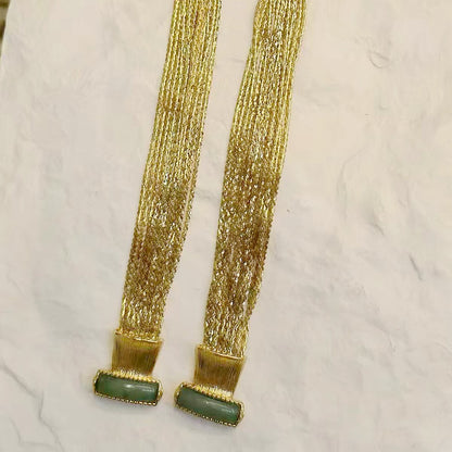 Luxury Multi-Strand Necklace & Bracelet Set