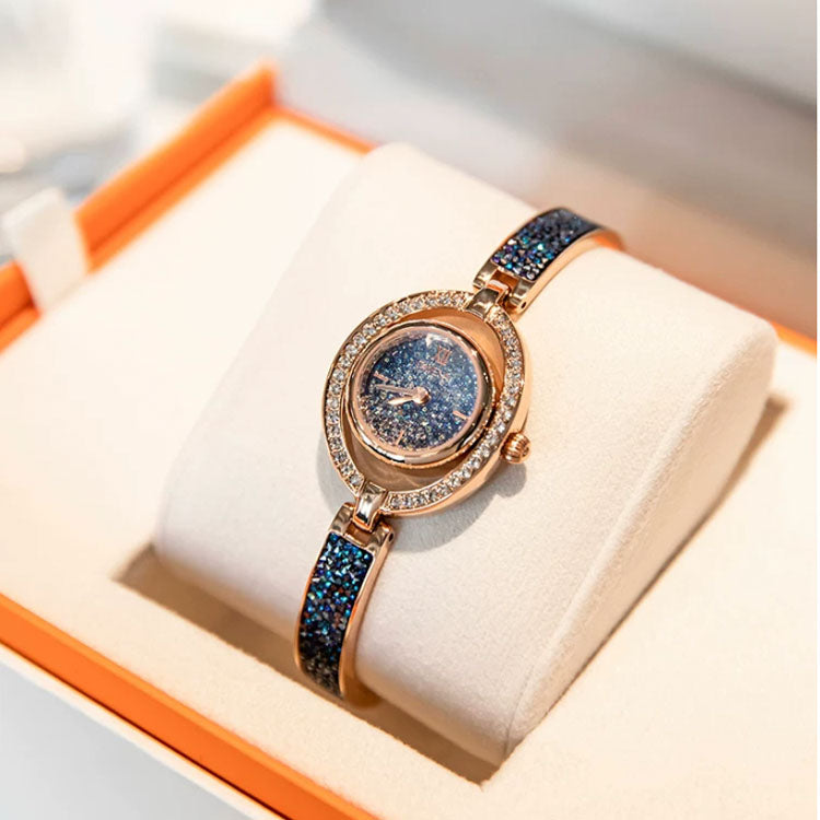 Davena Women's Crystal Bracelet Watch